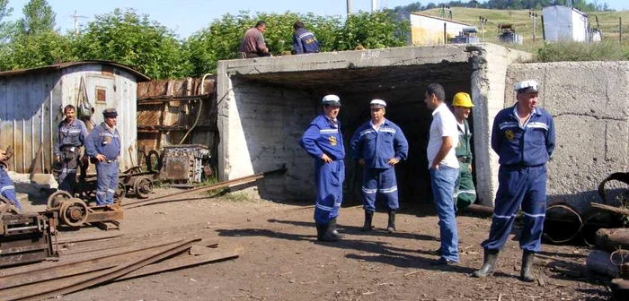 Minerii intră în şomaj tehnic 4 zile FOTO Corina Macavei