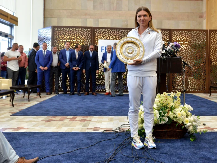 Simona Halep a câștigat titlul la Wimbledon în 2019Foto: sportpictures.eu