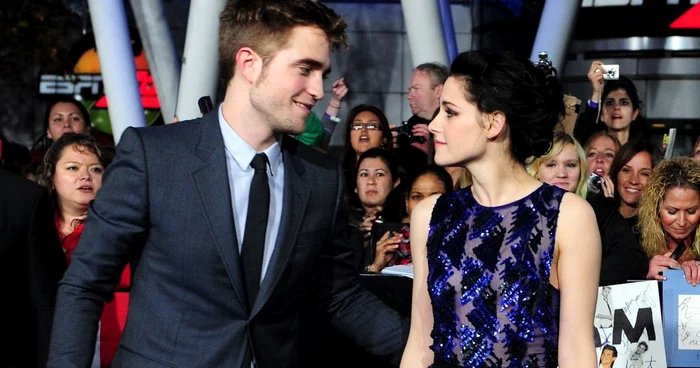 Kristen Stewart l-a înşelat pe partenerul ei,
Robert Pattinson,FOTO: Mediafax/AFP