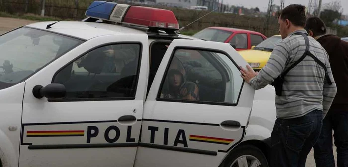 Minorii au fost reţinuţi de poliţişti Foto. arhivă