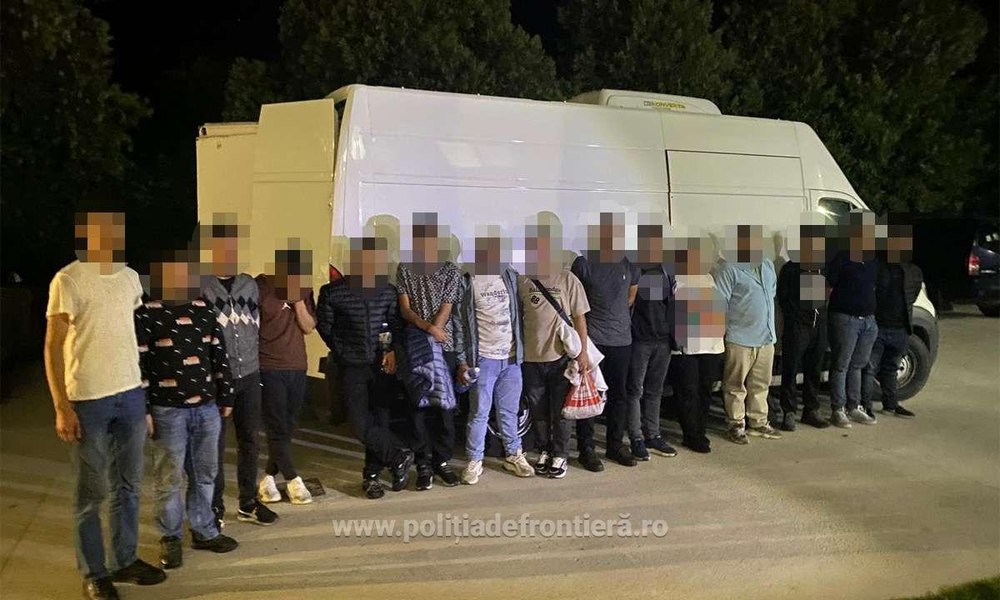 Cum au încercat 15 irakieni să intre ilegal pe teritoriul României. Unde se ascundeau