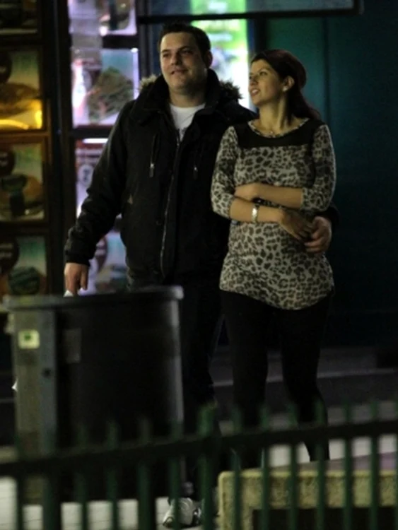 Alina şi iubitul ei Achim, surprinşi de fotoreporterii Click!