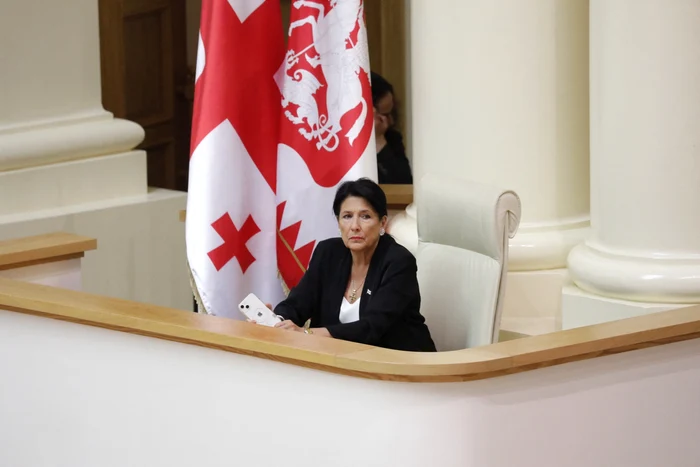 Preşedinte Georgia, Salome Zurabişvili FOTO: Profimedia