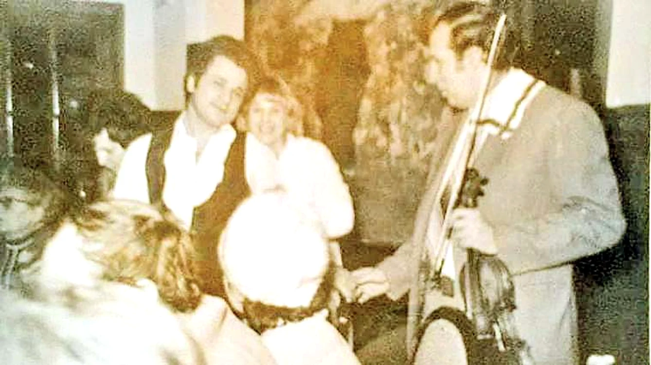 Ion Dolănescu şi Florica, la petrecerile de pomină
