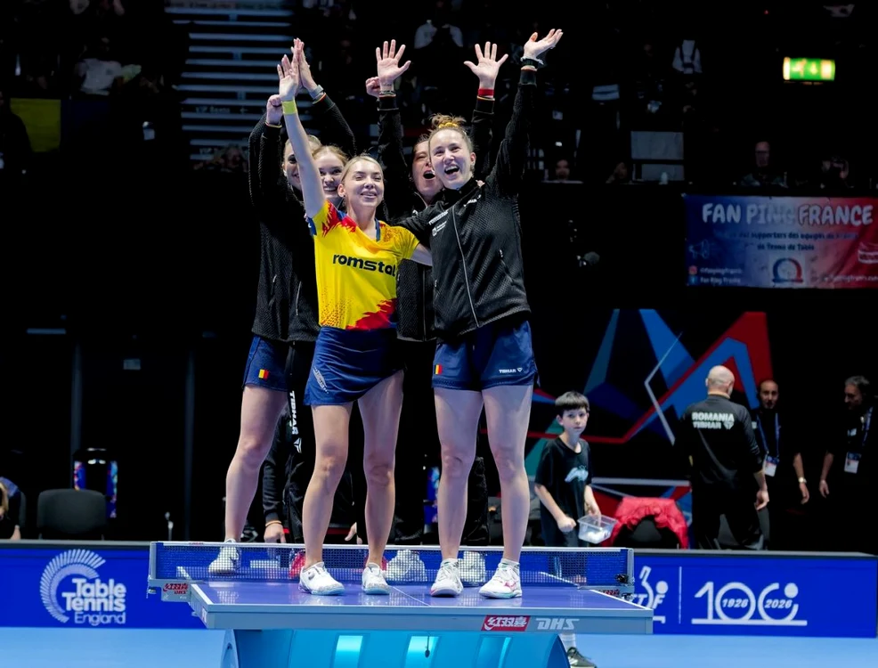 Tricolorele, pe masa de joc după calificarea în semifinalele Campionatului Mondial (FOTO: Profimedia