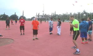 Asa arata baza de antrenament din Filipine unde se pregateste Lucian Bute jpeg