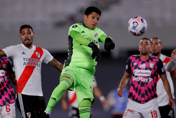 Enzo Perez a avut patru intervenții salvatoareFoto: EPA-EFE