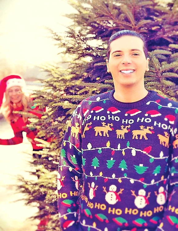 
    Oliver Popa şi Iulia Vântur, pe vremea când lucrau împreună, în muzicăfoto: arhiva personală  