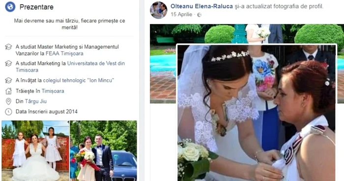 Facebook Raluca Olteanu