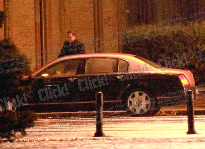 Dan a oprit limuzina pe Calea Victoriei