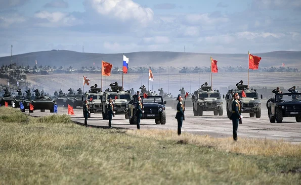 Exerciții militare organizate de Rusia (foto: www.kremlin.ru)