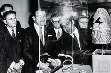 Expoziția „Trésors d’art ancien en Roumanie”, organizată la Paris, în 1970 (© Muzeul Municipiului București)