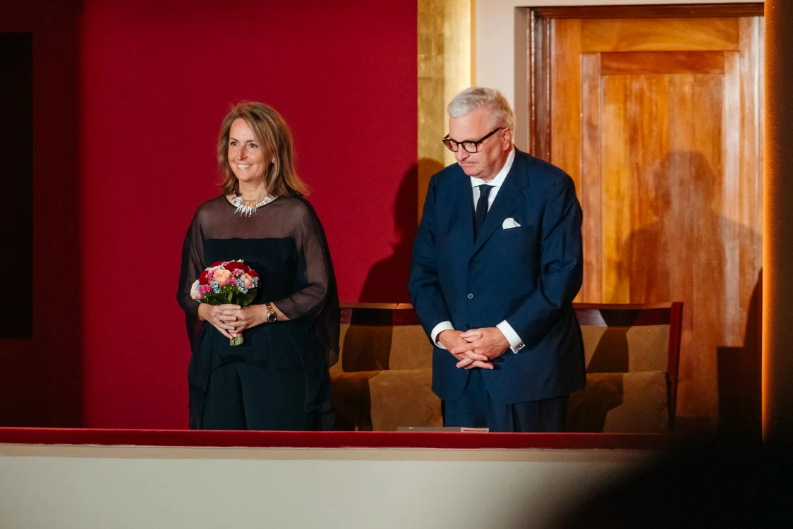 Prințesa Claire și Prințul Laurent al Belgiei. FOTO: Thomas Léonard/Casa Regală belgiană