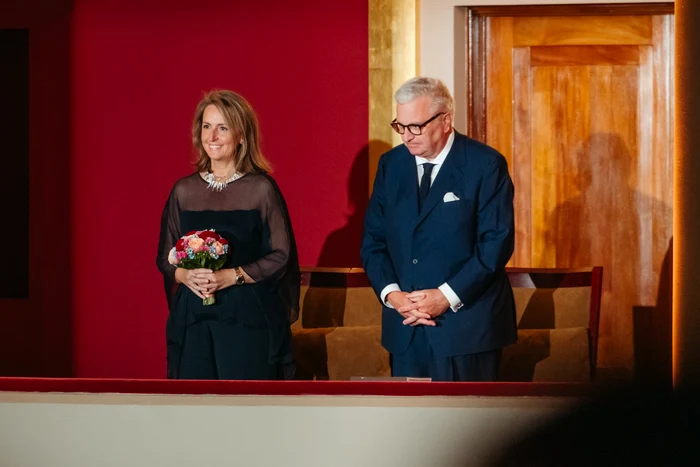 Prințesa Claire și Prințul Laurent al Belgiei. FOTO: Thomas Léonard/Casa Regală belgiană