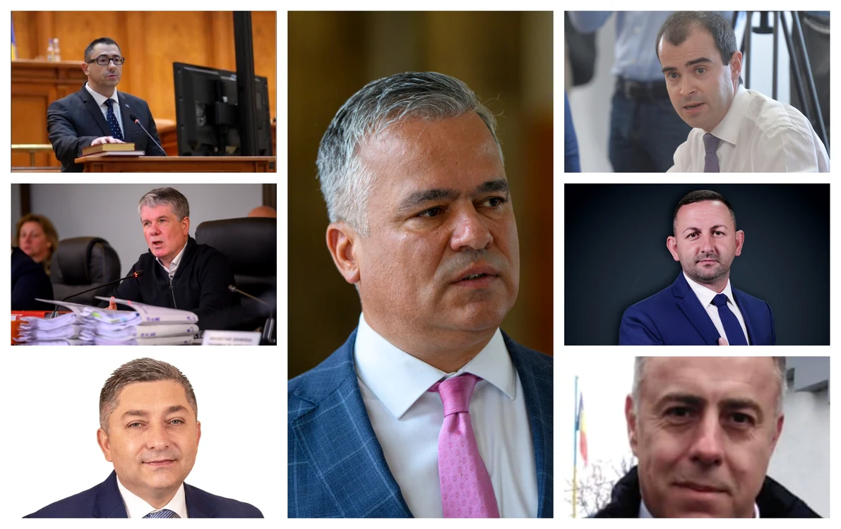 Liberalii care au anunțat susținerea pentru Adrian Veștea FOTO Mediafax și Facebook 