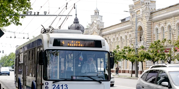 troleibuz chisinau foto ipn