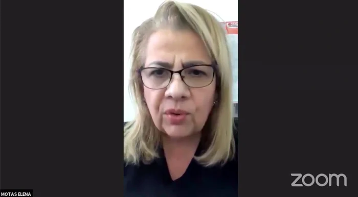 Elena Motaş, reprezentata comunităţii romilor ursari din judeţul Iaşi FOTO Facebook/ Ro Vaccinare