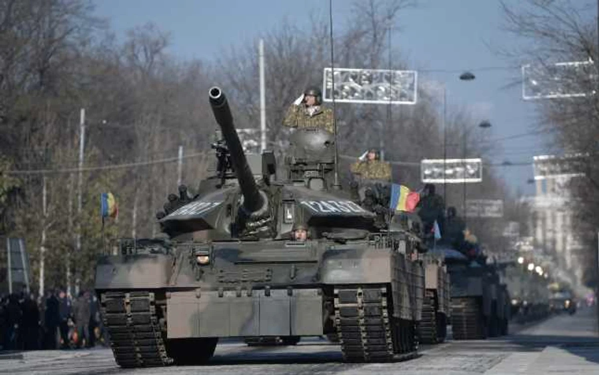 Armata română dispune de 943 de tancuri