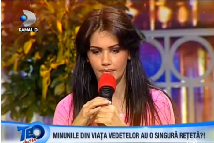 
    Oana Zăvoranu a avut un moment de sinceritate Foto Captură Kanal D  