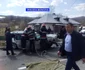 Imagini de la accidentul din Băile Govora cu 6 victime dintre care una decedată Foto Poliţia Română
