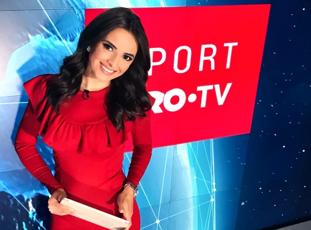
    Ramona Păun este prezentatoarea ştirilor sportive de la Pro TvFoto: arhivă personală  