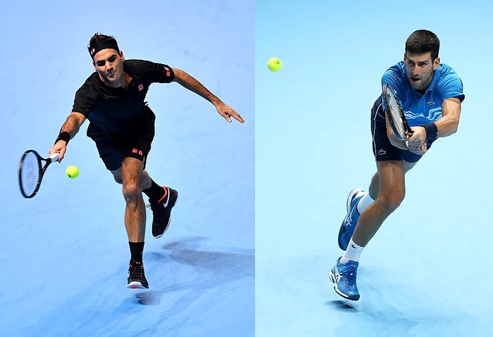
    Federer și Djokovic dispută a 50-a confruntare directăFoto: Guliver / GettyImages  