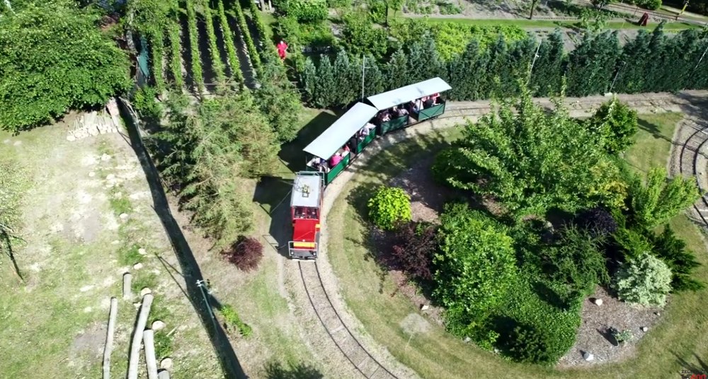 Un ceh care şi-a dorit să fie mecanic de locomotivă şi-a construit propria cale ferată în grădină. Are 650 de metri de șine, trei trenuri, gări şi macazuri