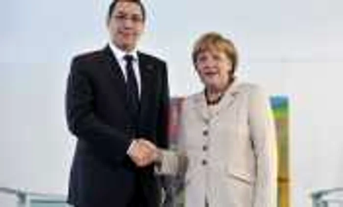 Premierului Victor Ponta cu Angela Merkel - Berlin, 11.06.2013 FOTO gov.ro