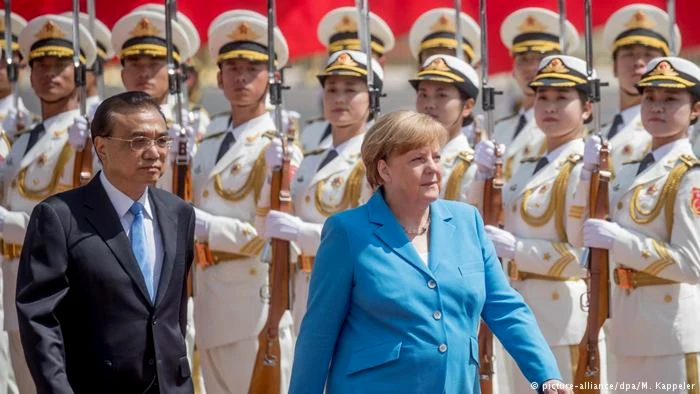 Angela Merkel în China