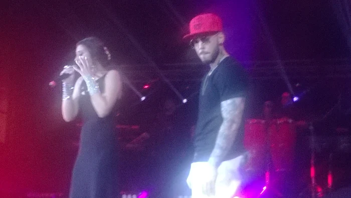 Alex Velea şi Antonia şi-au încântat fanii cu un concert comun