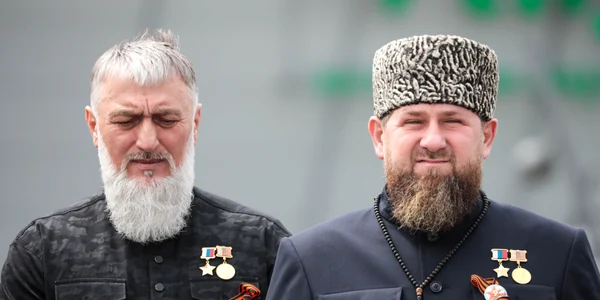 Ramzan Kadarov si Adam Delimkhanov FOTO Profimedia jpg