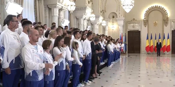 iohannis a primit sportivii olimpici jpg