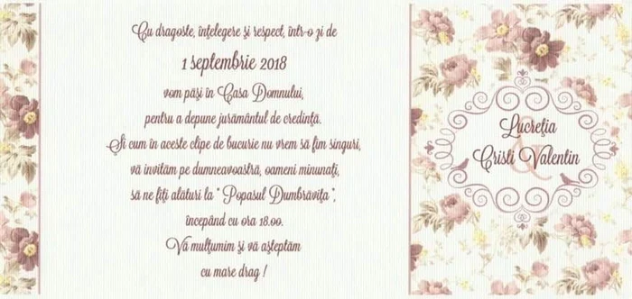 invitatie