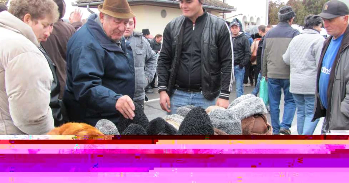 Târg de căciuli la Blaj