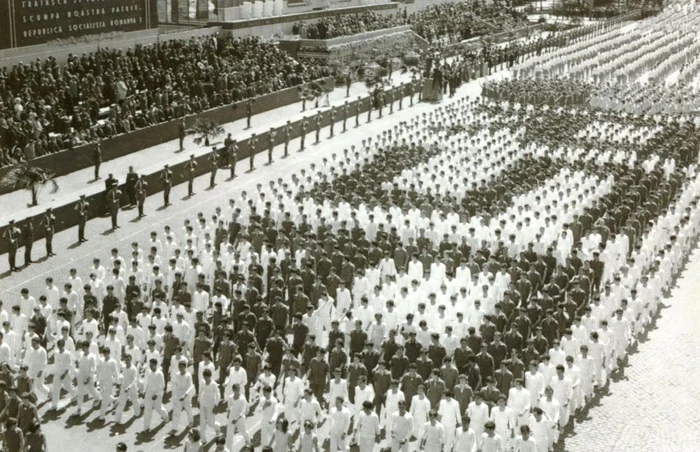 1 mai ziua muncitoresc, Bucuresti 1968 FOTO Fototeca online a comunismului românesc