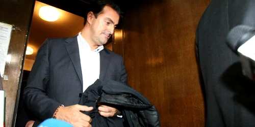 Sorin Apostu, la Înalta Curte de Casaţie şi Justiţie. FOTO: Dorin Constanda