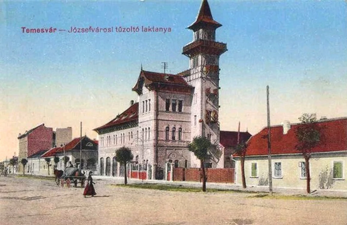 Cazarma pompierilor Timisoara 1912 FOTO Wikipedia