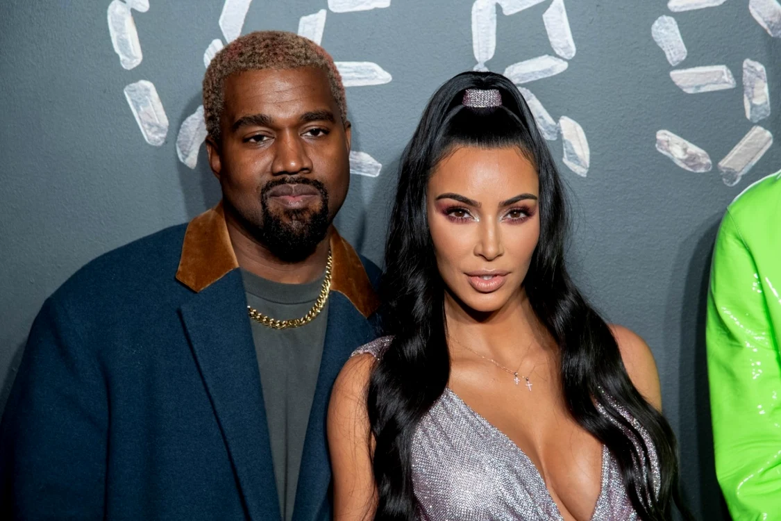 Kim Kardashian şi Kanye West, FOTO Getty Images