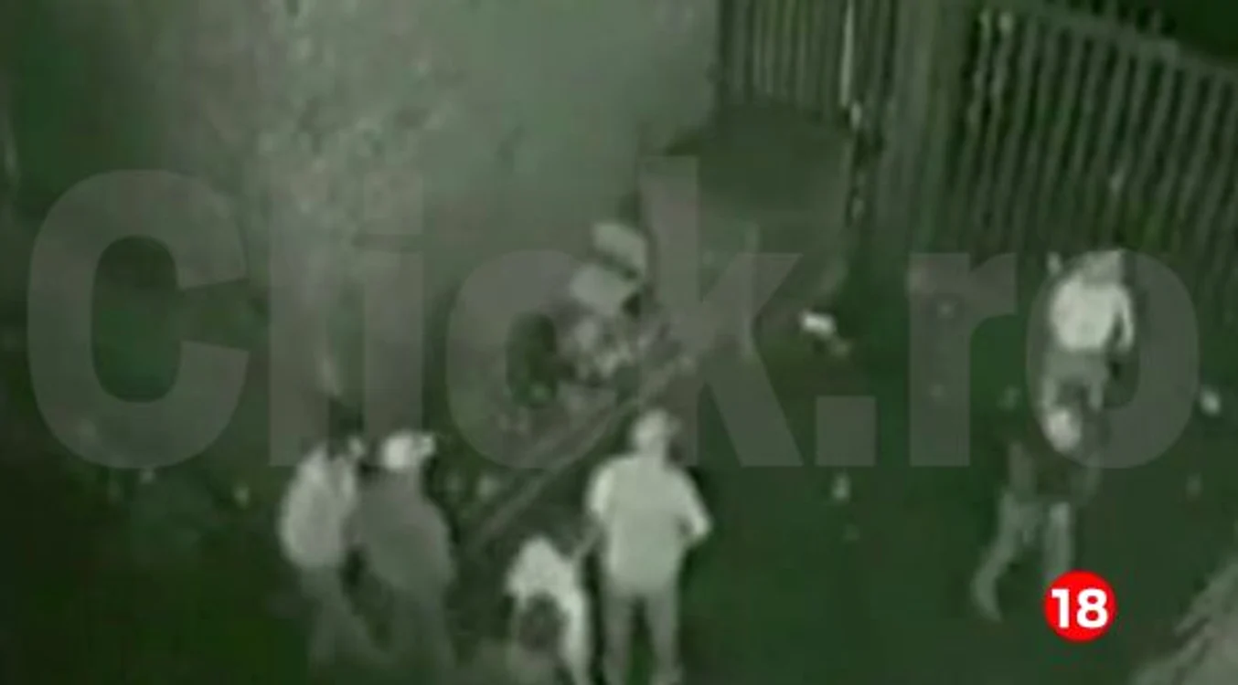 
    Noapte de sex în spatele discotecii, cu o fată şi şapte băieţi.  