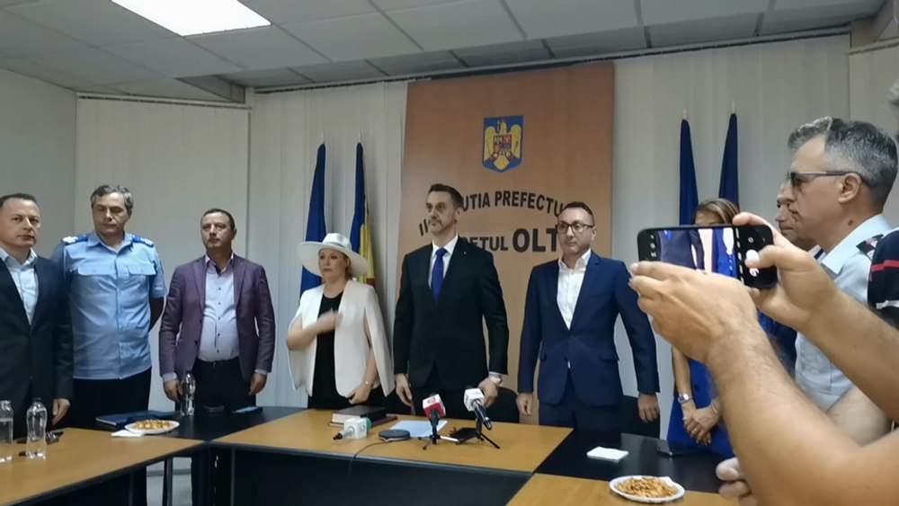 Noul prefect de Olt este liberalul Mario De Mezzo. „Voi începe întâlniri cu colegii din Prefectură și din deconcentrate“