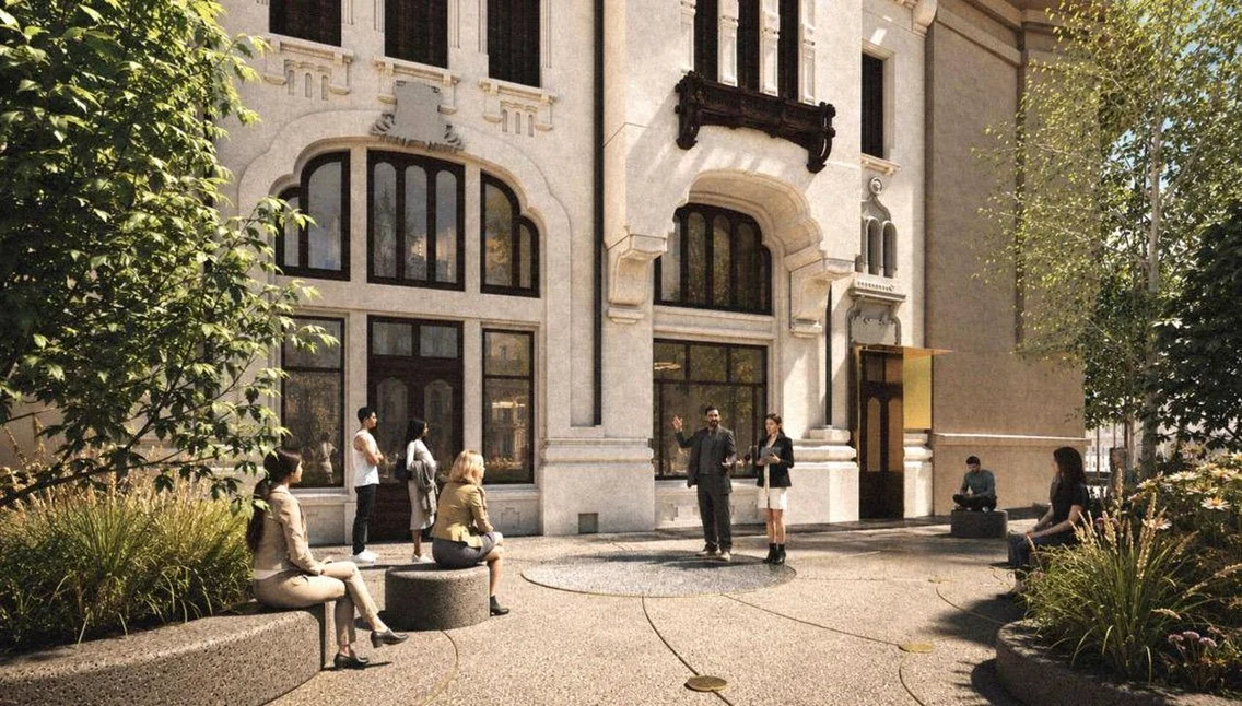 Casa „Gheorghe Hotăranu” va fi restaurată și transformată în Muzeul Farmaciei (© Zeppelin Design / A.TTUNE ArchiLab / Primăria Sectorului 2)