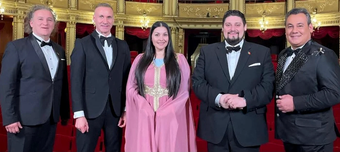 Alin Oprea, Ionuț Dolănescu, Alin Stoica și Sorin Lupu formează Romanian Tenors foto: Facebook 