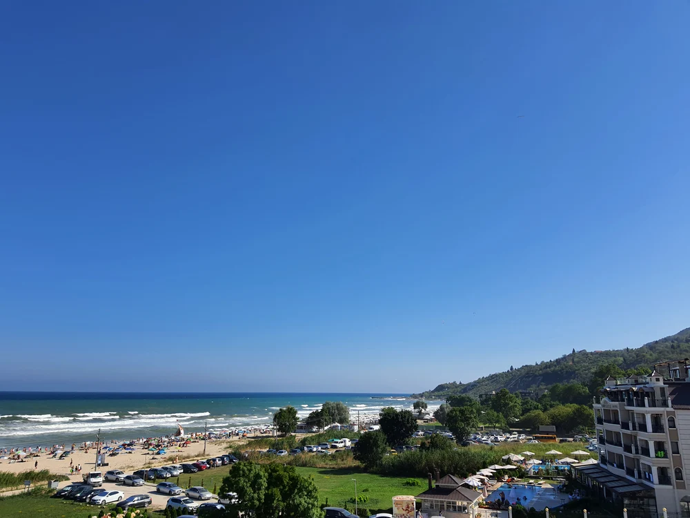 Plaja în Kranevo. FOTO: R.F.