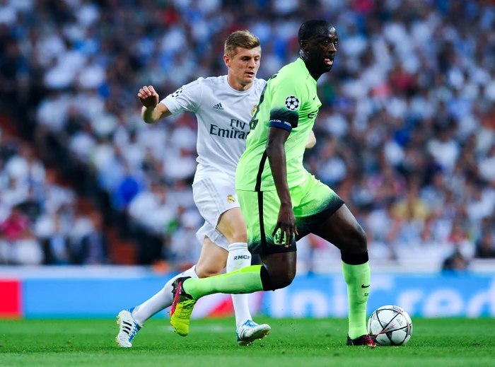 Yaya Toure și Toni Kroos s-au înfruntat în 2016Foto: Guliver / GettyImages