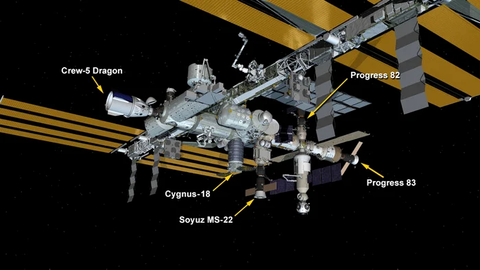 Modulul MS-21 a fost distrus în atmosferă. Foto: NASA 