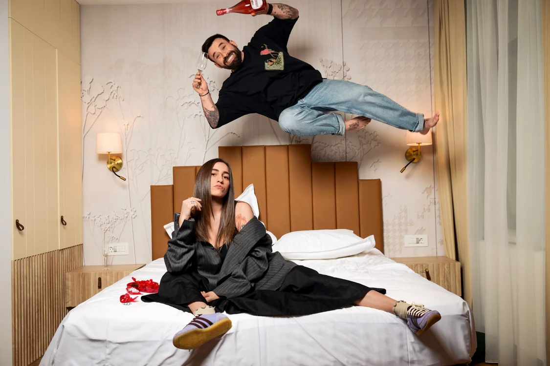 Oase și Maria Pitică, foto OK Magazine/Sorin Stana