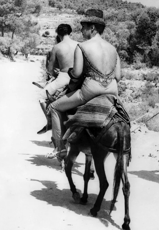 Elizabeth Taylor Eddie Fisher Grecia foto Profimedia