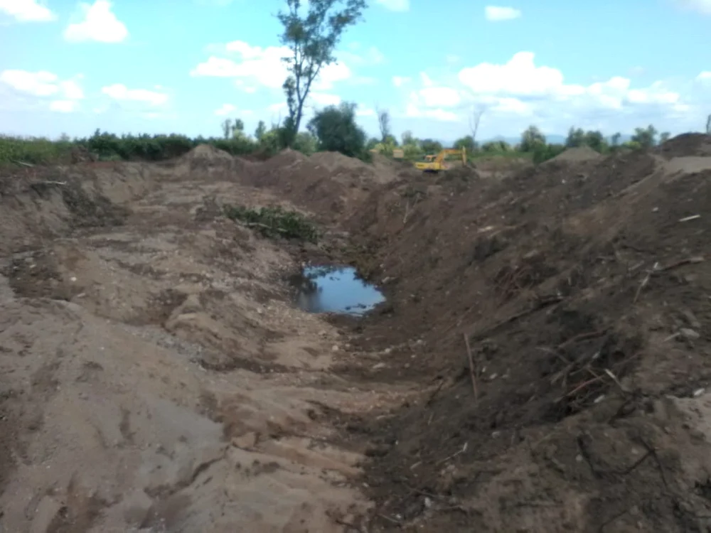 Garda de Mediu a făcut un control inopinat pe malul Crişului Negru