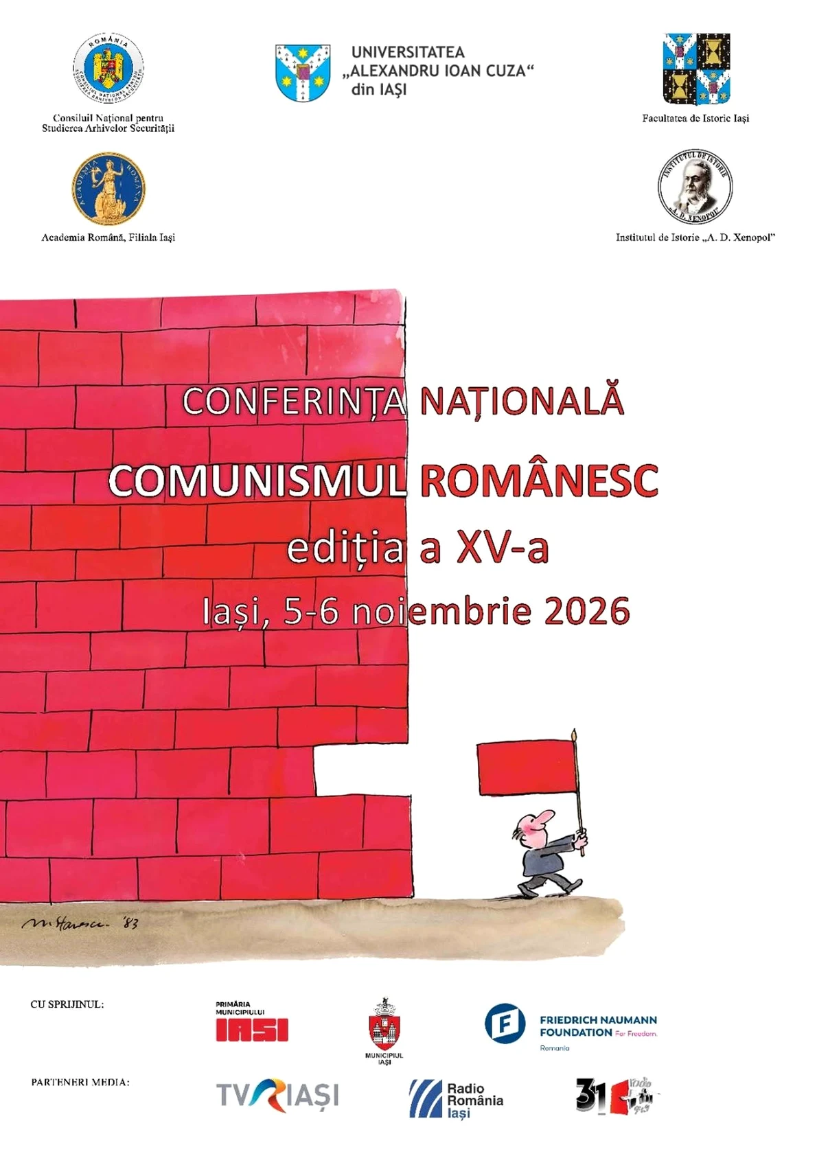 Conferința Națională „Comunismul Românesc”, ediția a XV-a, la Iași 
