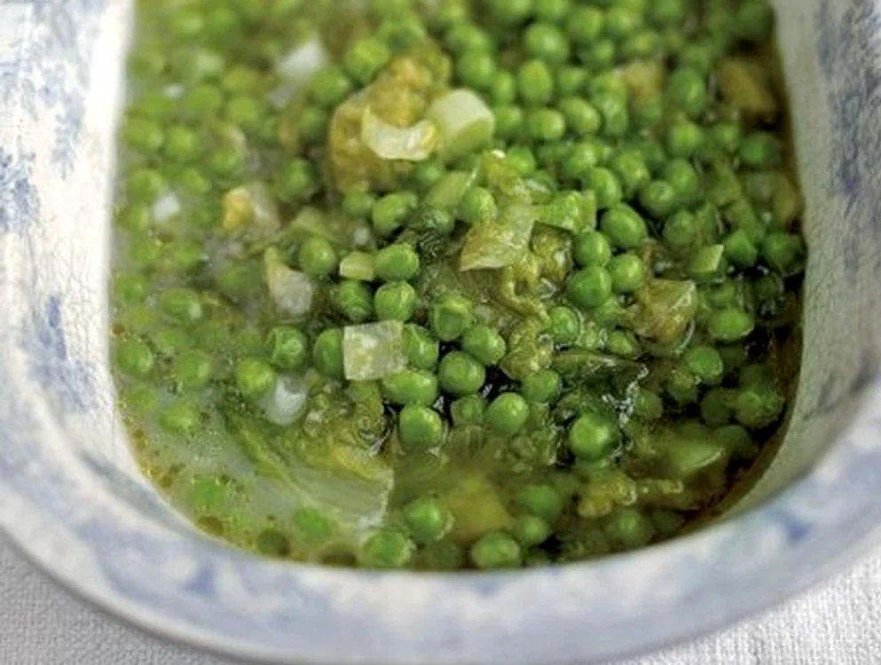 mancarica de mazare cu ceapa verde jpeg